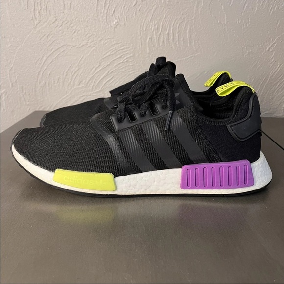 adidas Other - Adidas NMD R1 Shock Purple Core Black Athletic Shoes Sneakers Mens Size 11